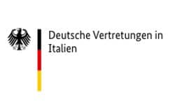 Das Logo der Deutschen Versicherung in Italien.