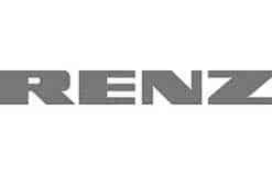 Das Renz-Logo auf weißem Hintergrund.
